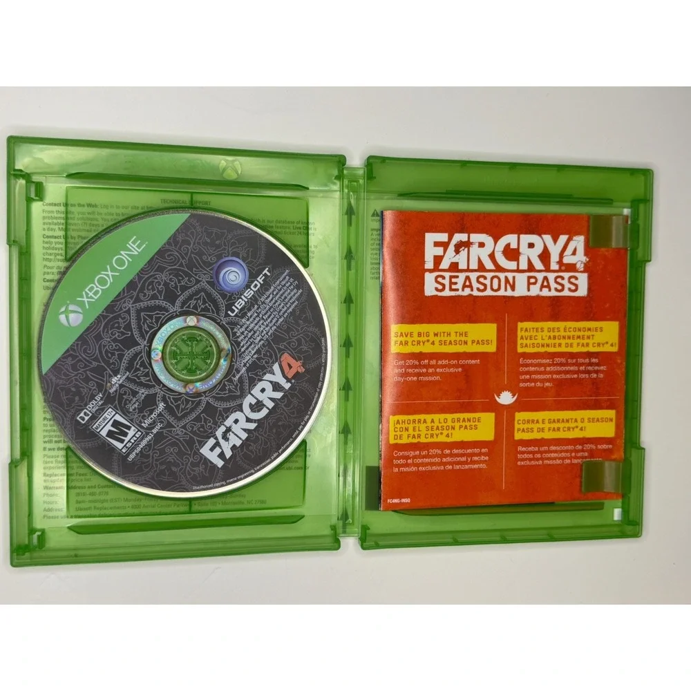 Far Cry 4 (Microsoft Xbox One, 2014) Complete with manual